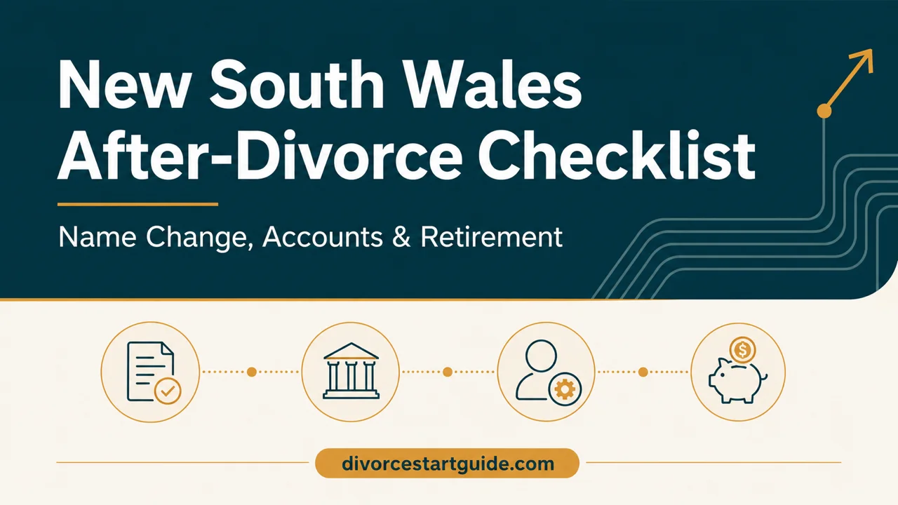 NSW After-Divorce Checklist — Name, Super, Property & Estate