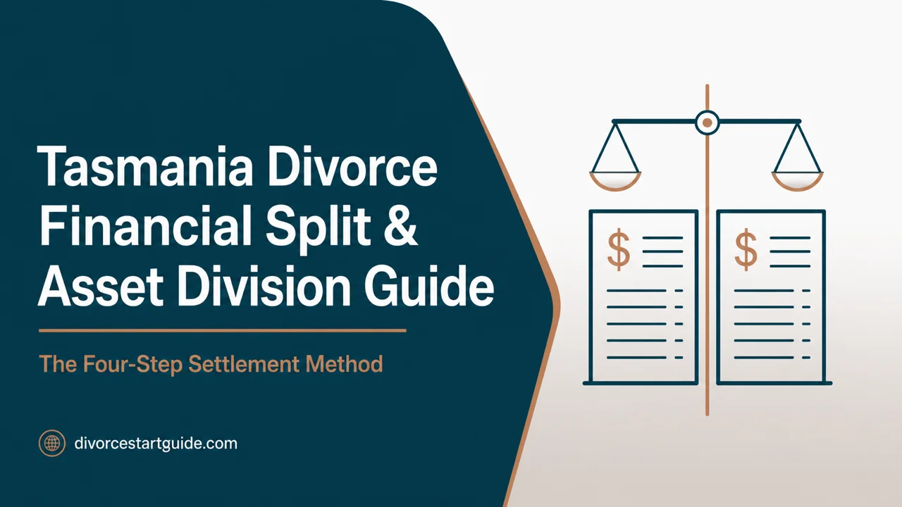 Tasmania Divorce Financial Split — The Four-Step Settlement Method