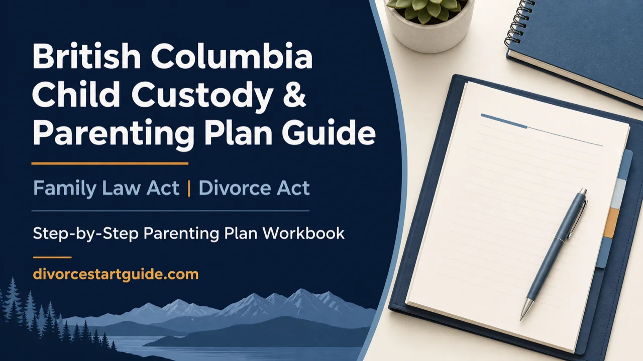 BC Custody & Parenting Plan Guide — Navigate the Family Law Act