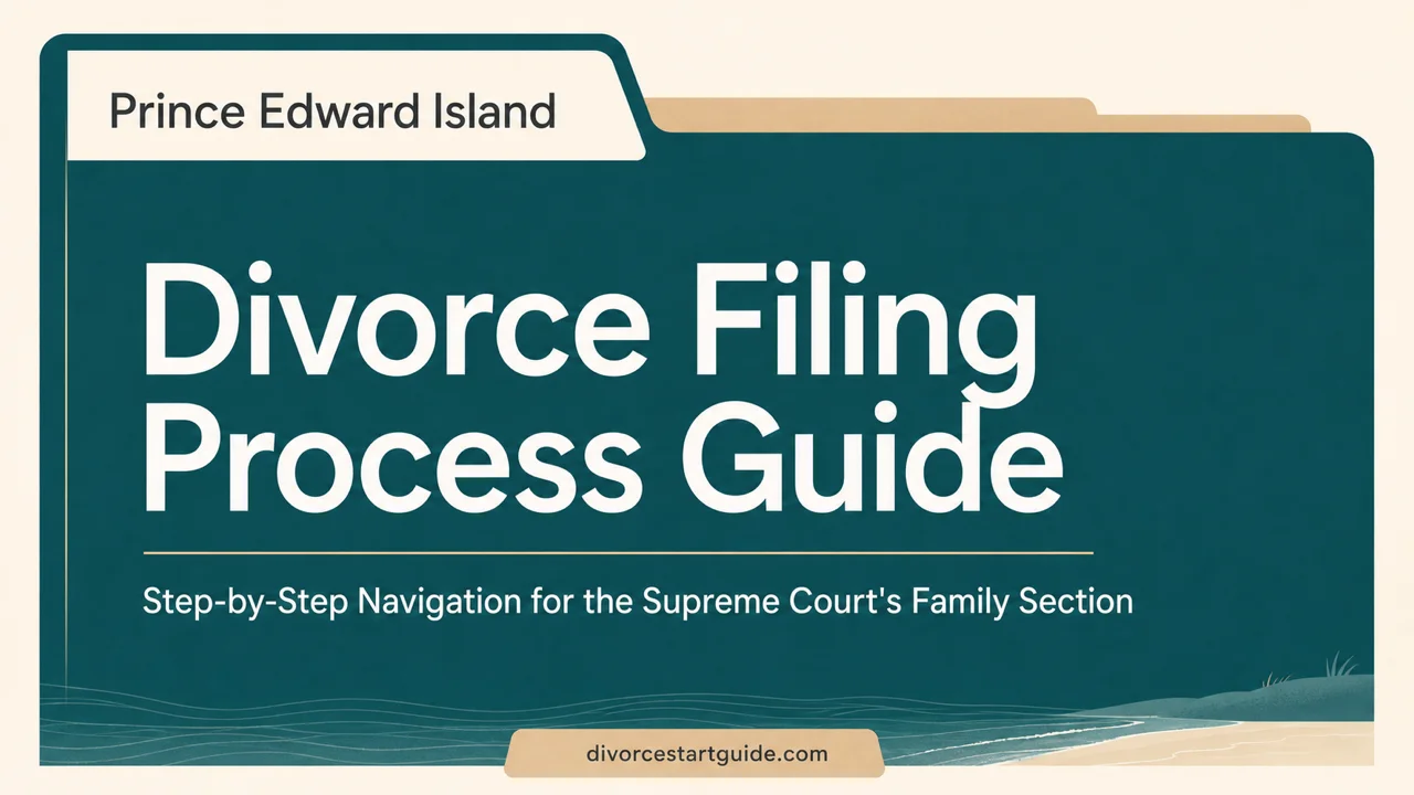 PEI Divorce Filing Guide — Navigate the Supreme Court Process Step by Step