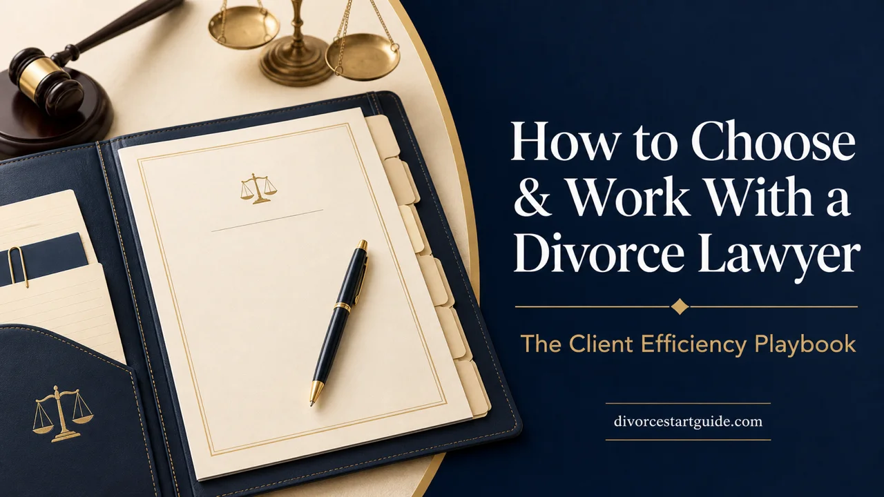 Hiring a Divorce Lawyer — The Client's Efficiency Playbook