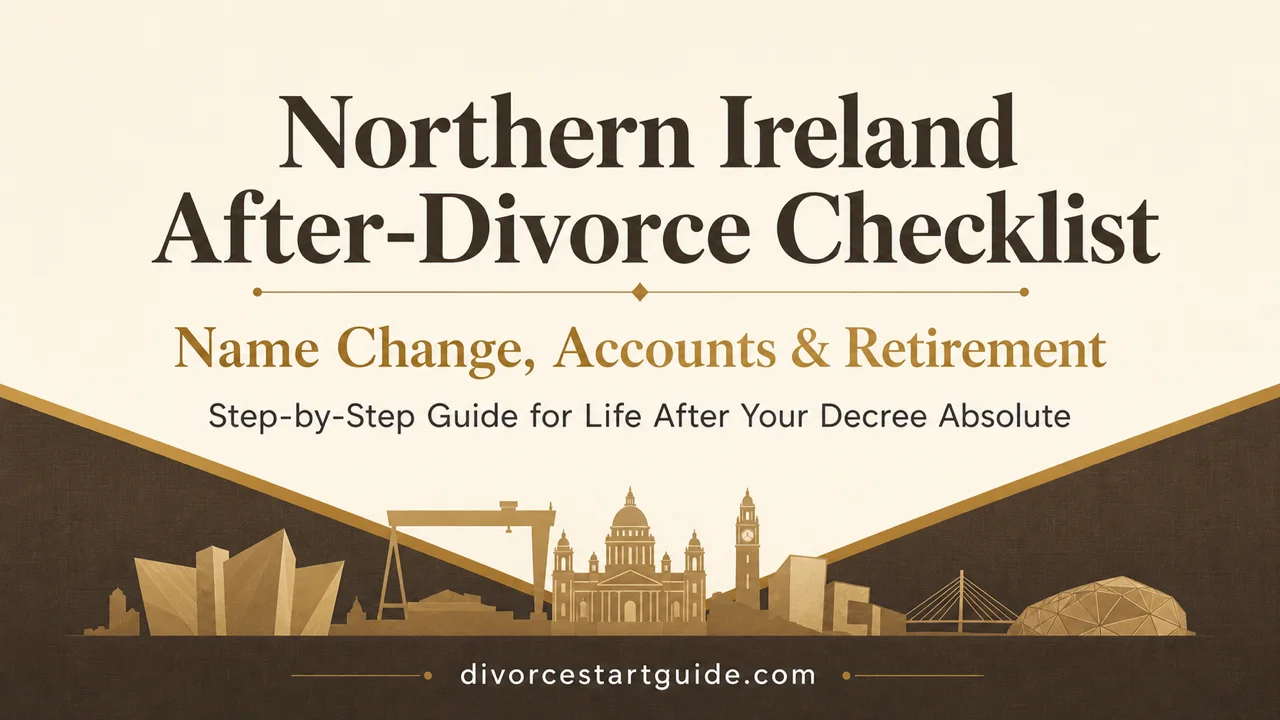Northern Ireland Post-Divorce Checklist — Name, Accounts & Pension