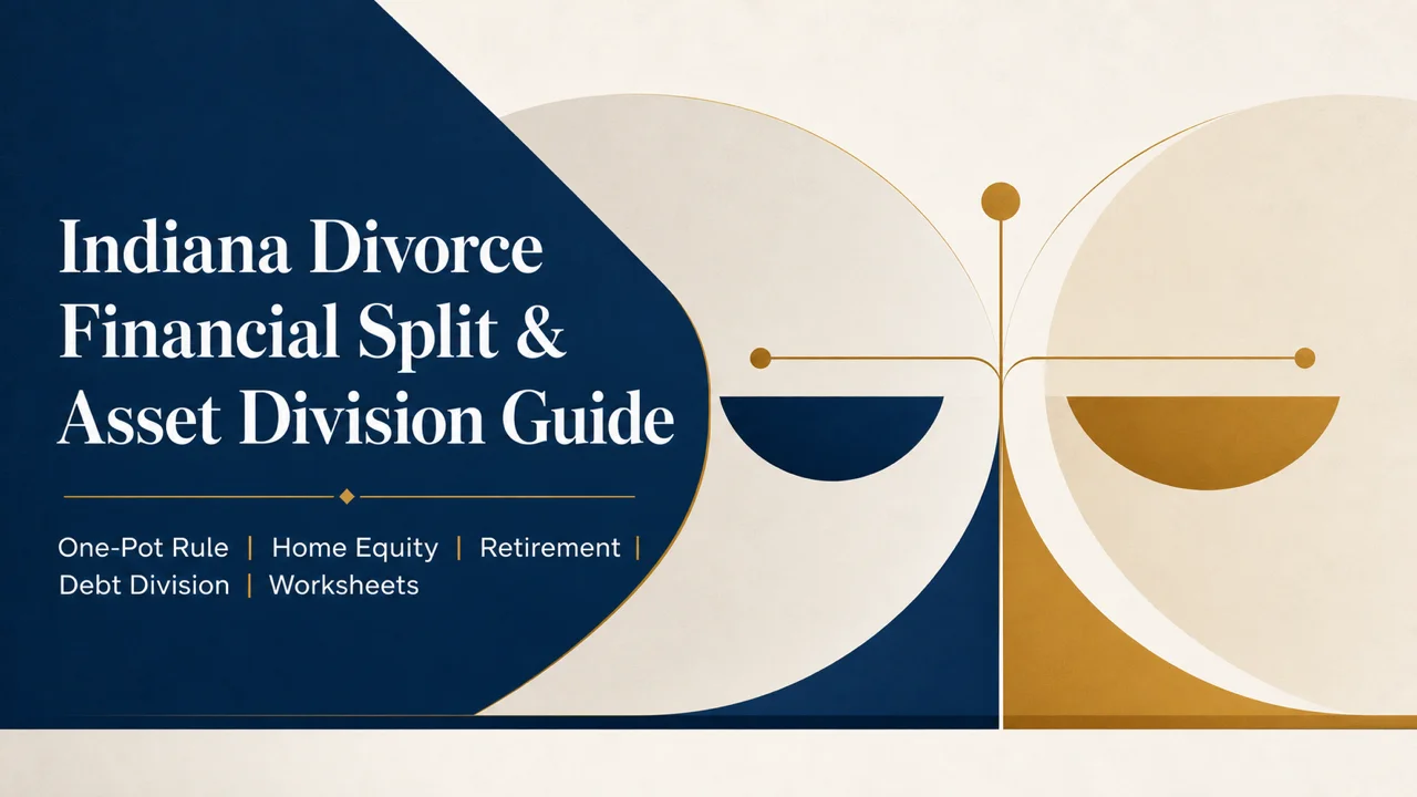 Indiana Divorce Financial Split — Navigate the One-Pot Rule