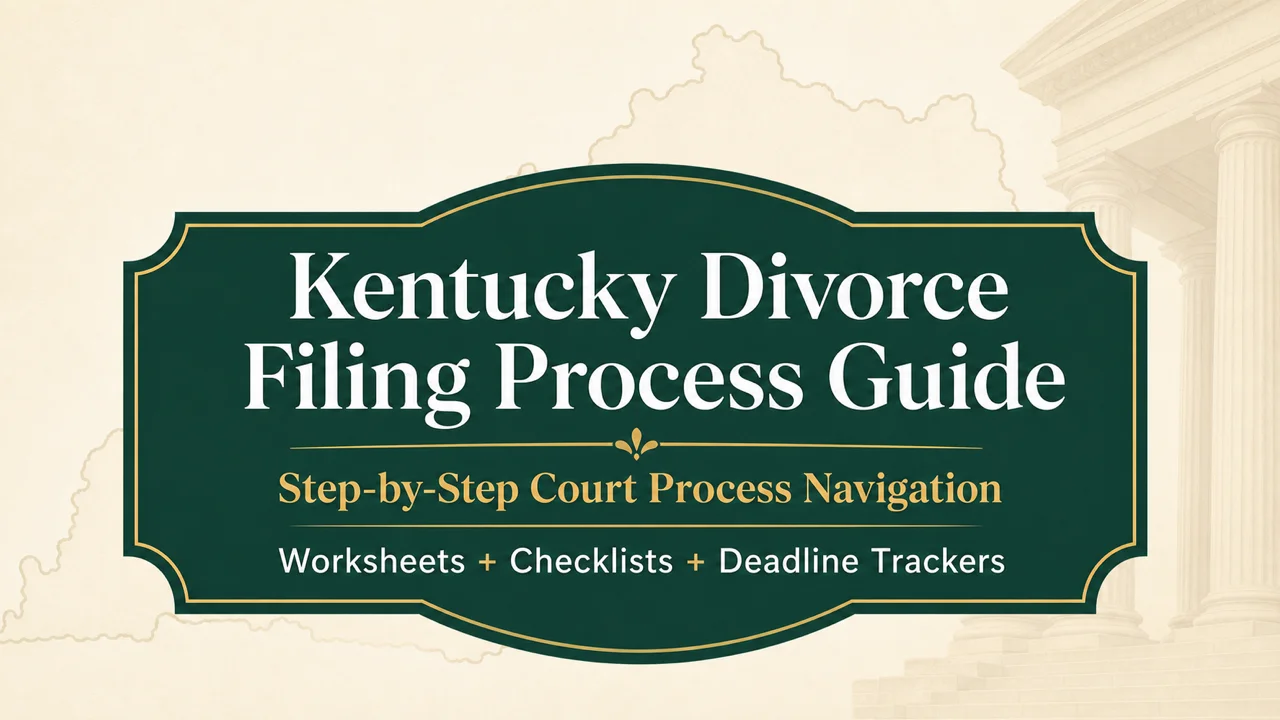 Kentucky Divorce Filing Guide — Navigate the Court Process Step by Step