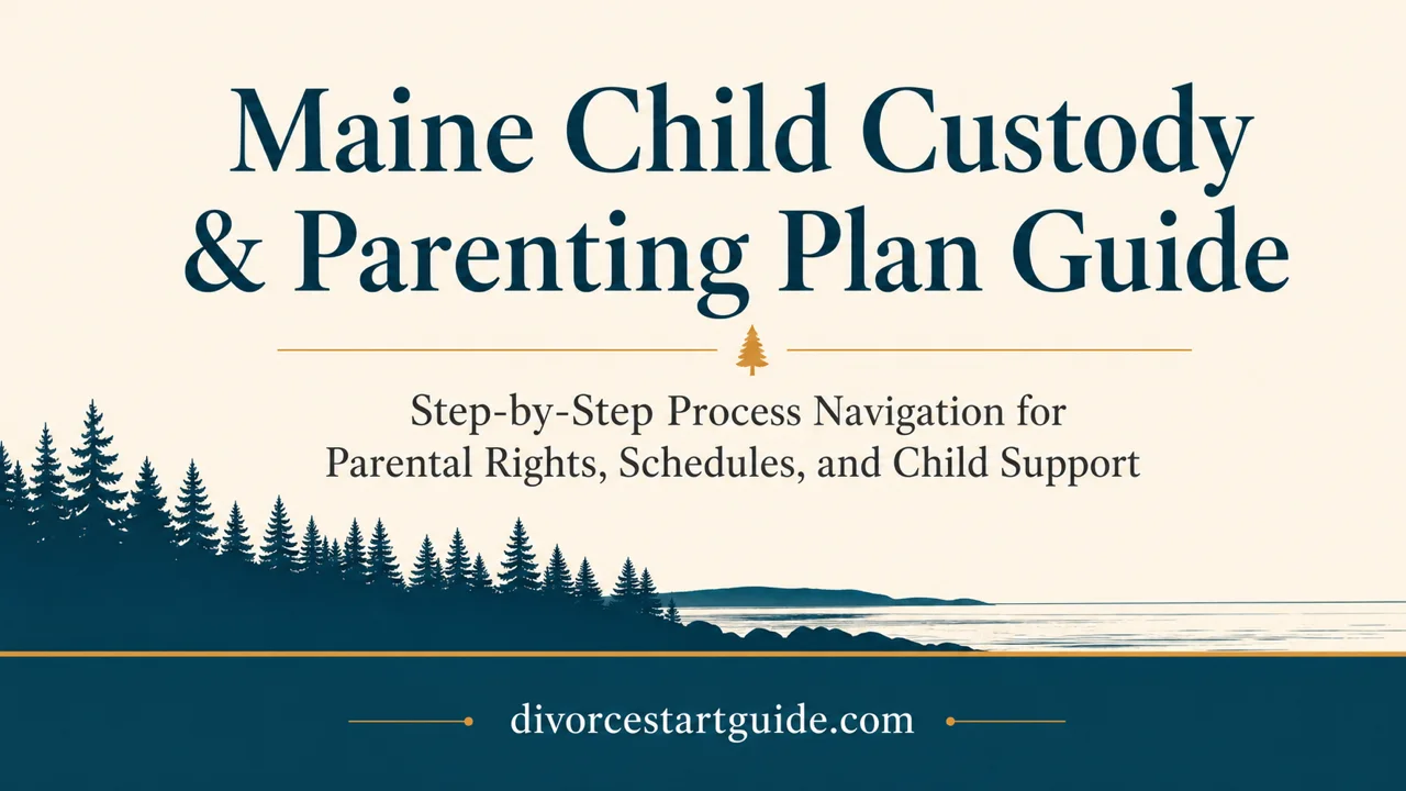 Maine Custody & Parenting Plan Guide — Navigate Parental Rights