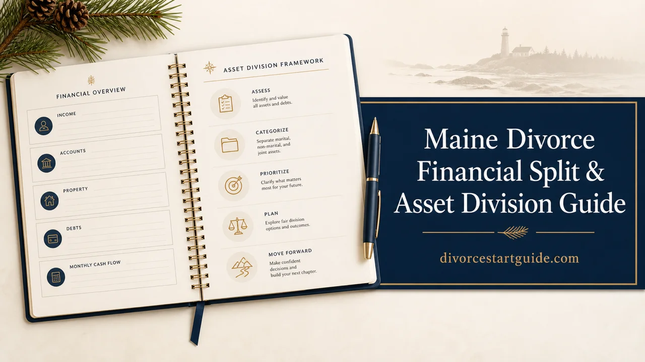 Maine Divorce Financial Split — Strategy the Free Forms Leave Out