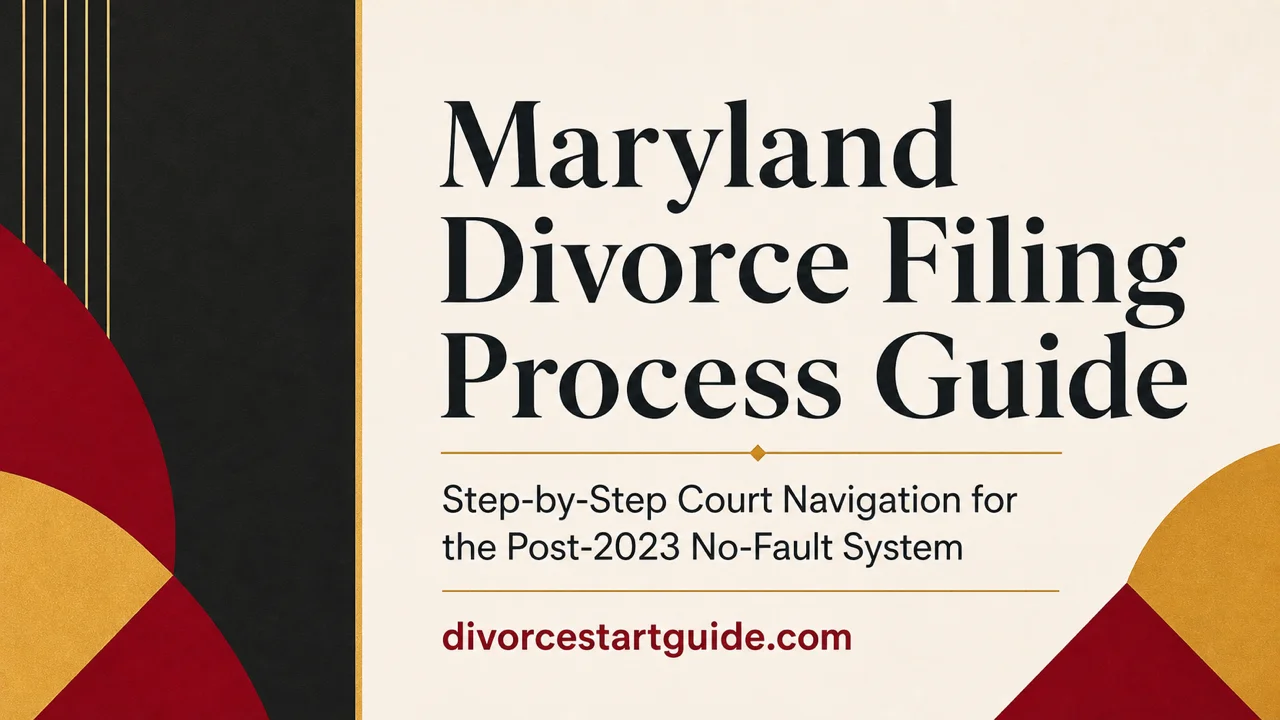 Maryland Divorce Filing Process Guide — Navigate the Court System Without a Lawyer