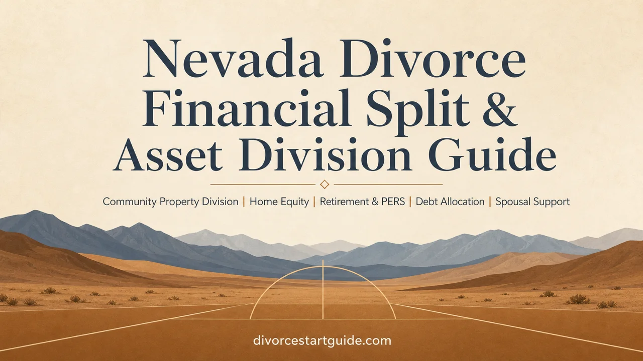 Nevada Divorce Financial Split Guide — Community Property, Sorted