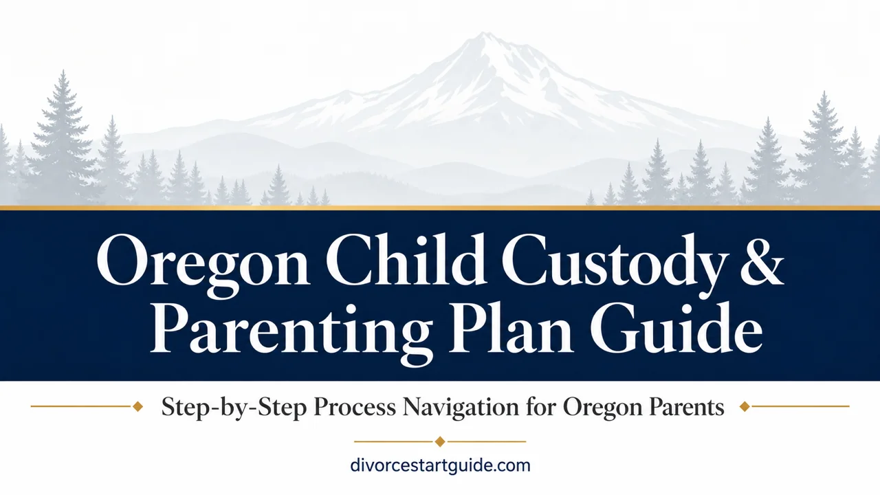 Oregon Custody & Parenting Plan Guide — Navigate ORS 107 with Confidence