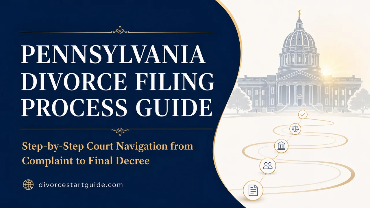 Pennsylvania Divorce Filing Process — Navigate the Court Without a Lawyer