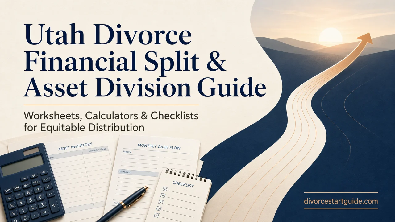 Utah Divorce Financial Split — Your Equitable Distribution Workspace