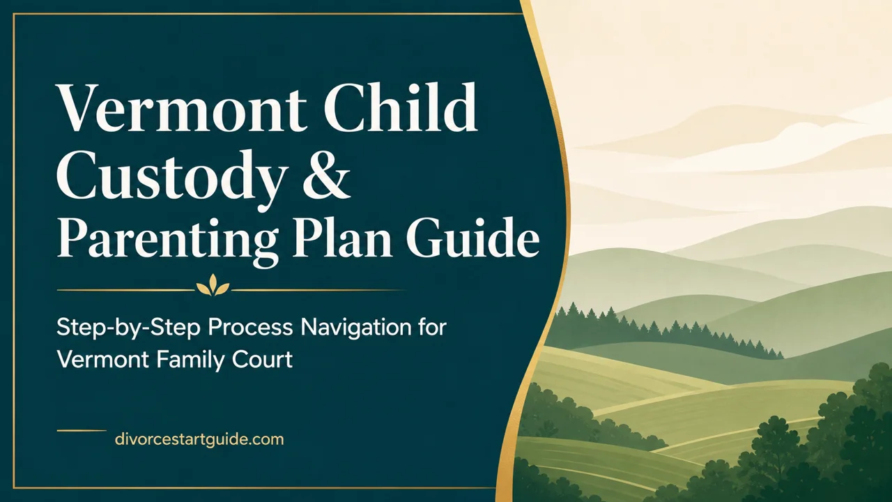 Vermont Custody & Parenting Plan Guide — Navigate PR&R With Confidence