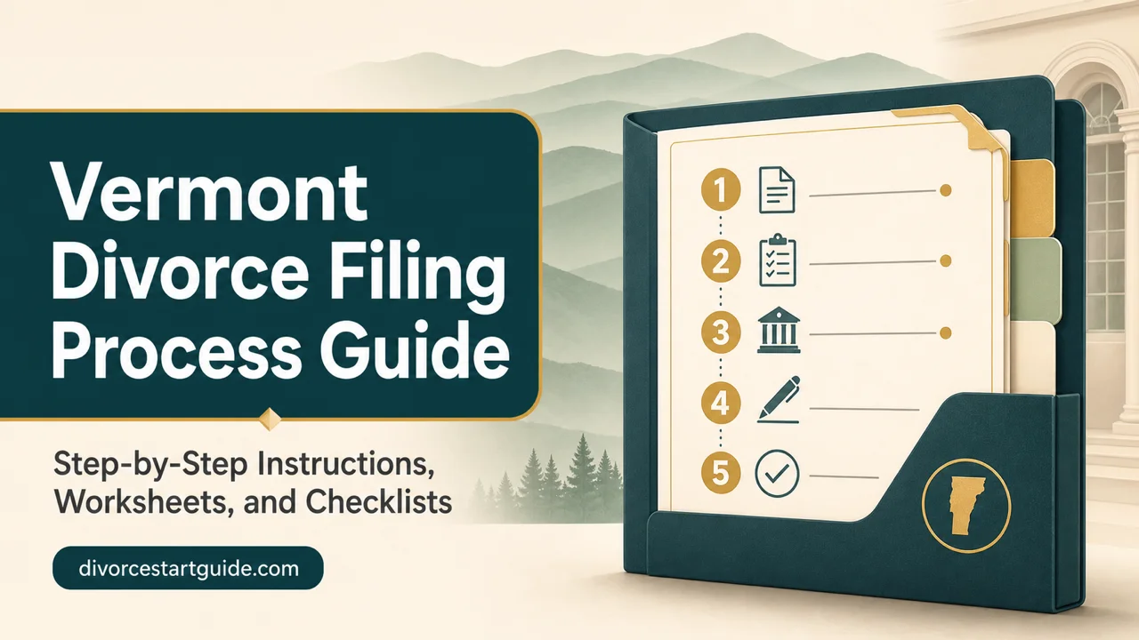 Vermont Divorce Filing Process Guide — Navigate Family Court Without a Lawyer
