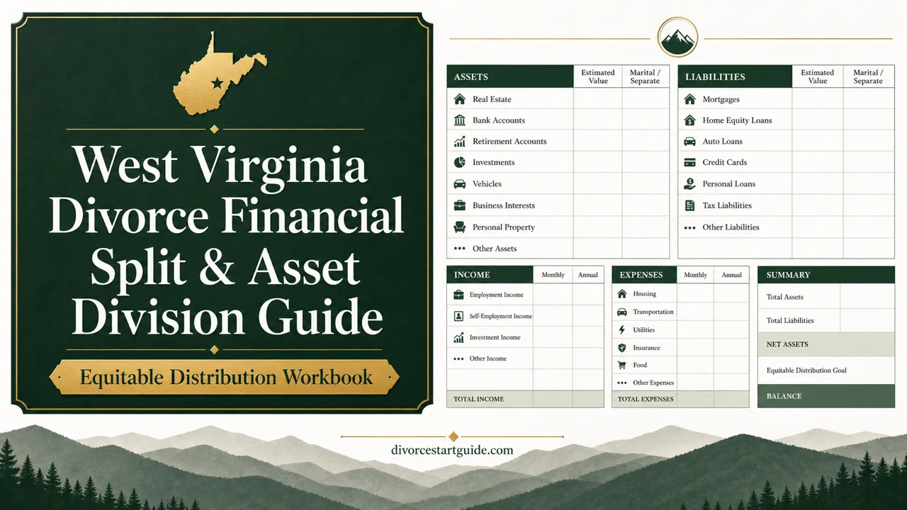 West Virginia Divorce Financial Split Guide — Equitable Distribution Decoded