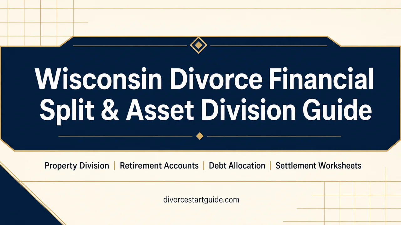 Wisconsin Divorce Financial Split Guide — Community Property Decoded